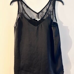 Maurices Black Lace Camisole Top